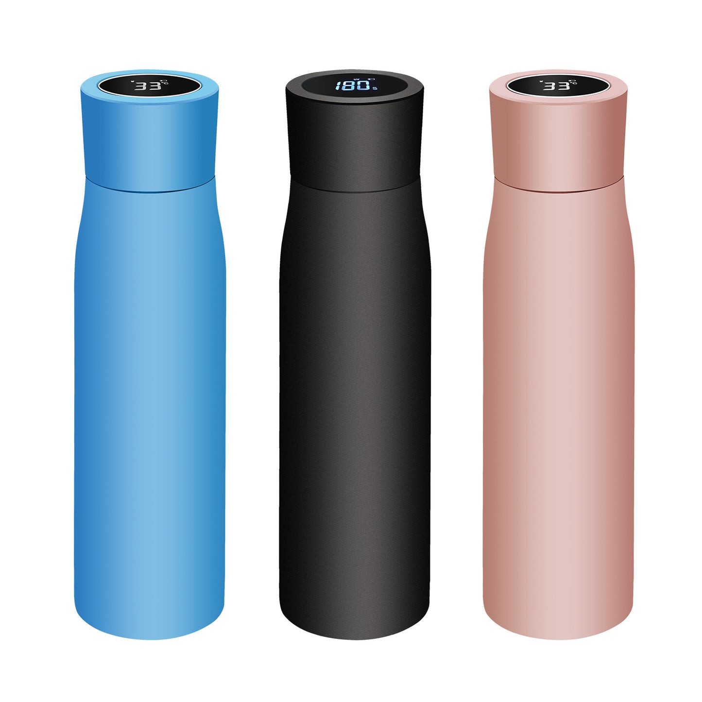 HydroGlow™ Self-Cleaning Smart Water Bottle